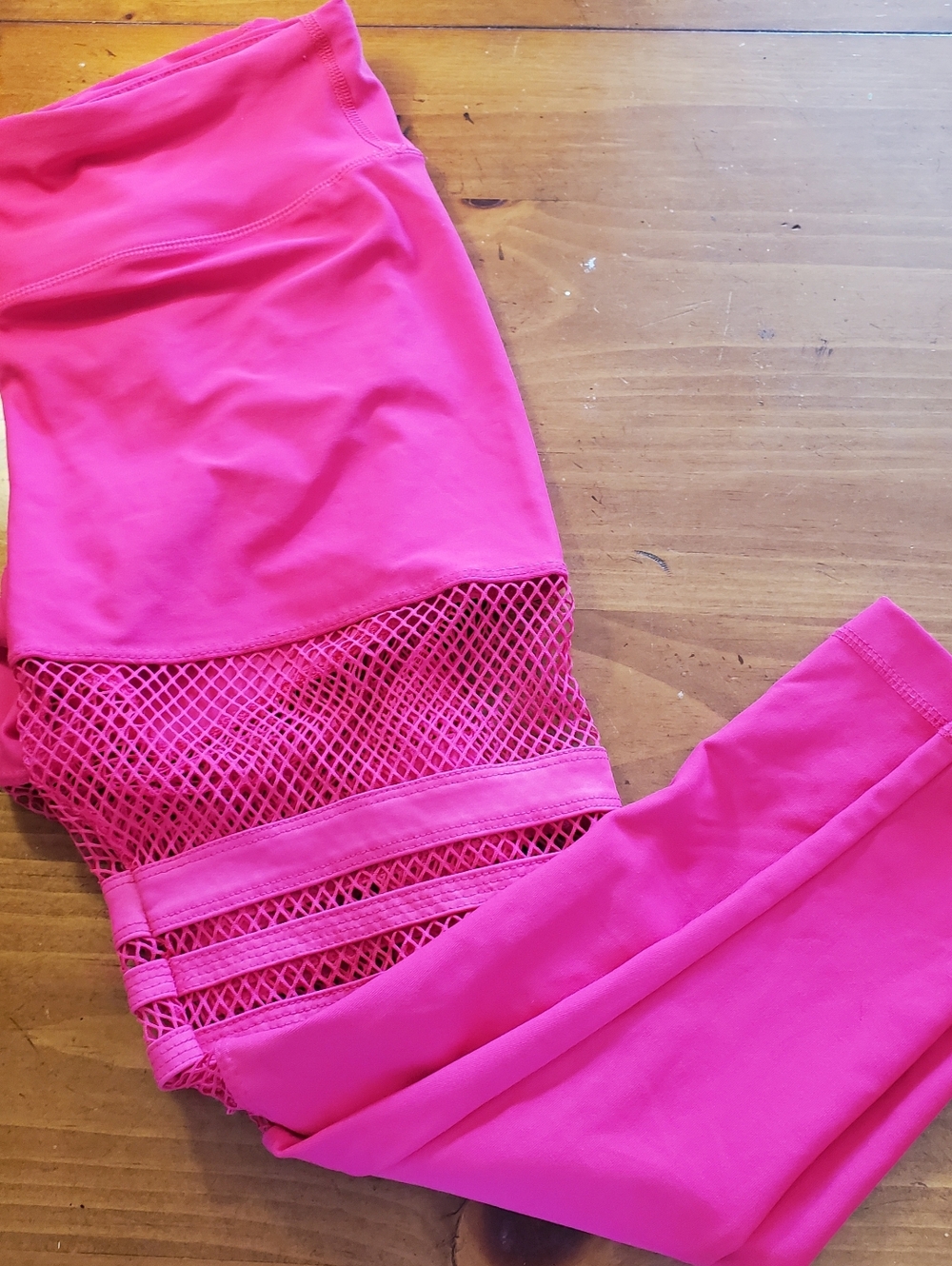 Hot ping leggins capri with mesh, size L, stretch , by Reflex
